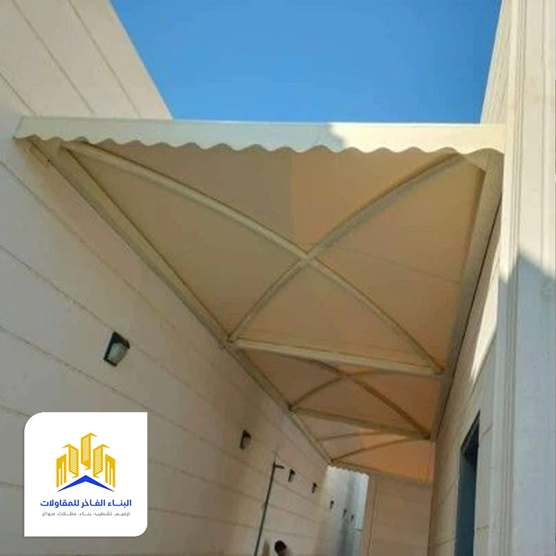 مظلات ممرات