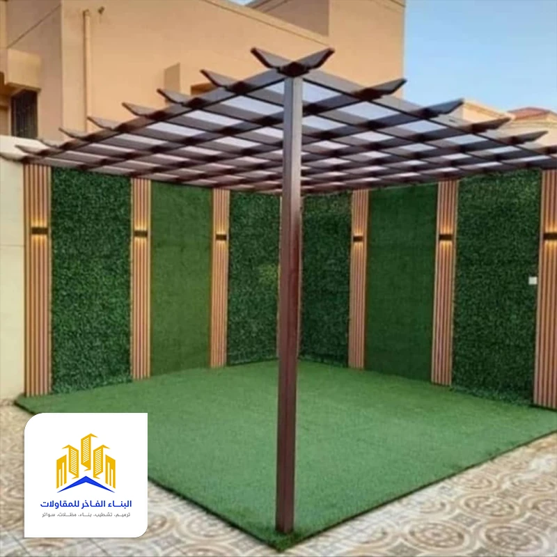بناء استراحات ومجالس الخبر