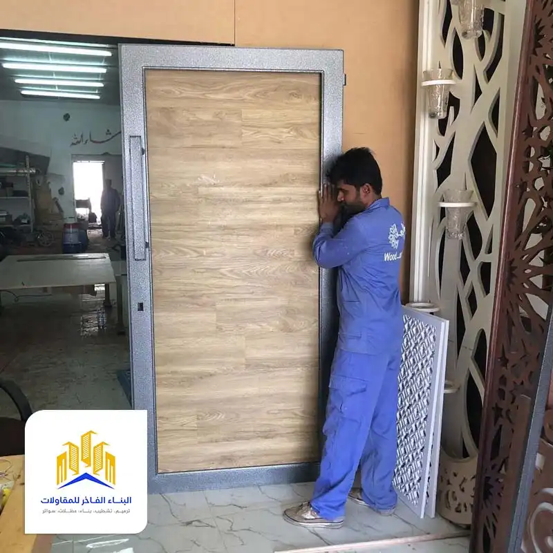 فني بديل خشب ابواب الخبر